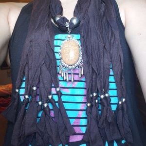 Jewelry scarf